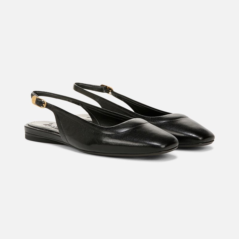 Naturalizer 27 EDIT Cadence Slingback Flat Womens Black Slingbacks FQ65-3925K4