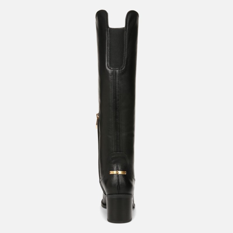 Naturalizer 27 EDIT Edda Wide Calf Knee High Boot Womens Black Wide Calf Boots PS88-3498D0