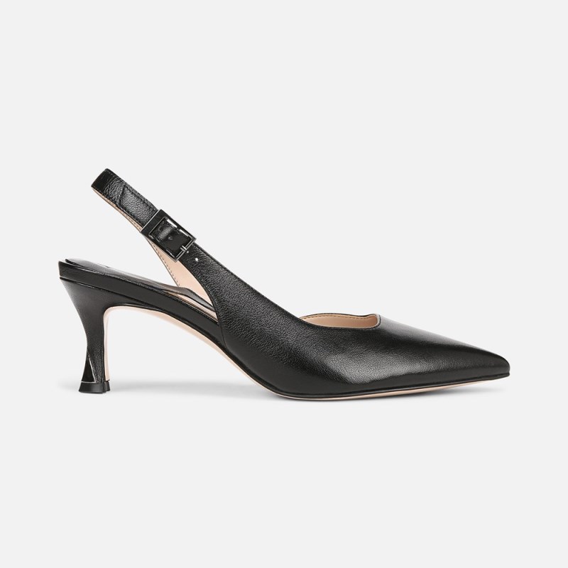 Naturalizer 27 EDIT Felicia 4 Slingback Dress Shoe Womens Black Heeled Slingbacks YE91-5771X0