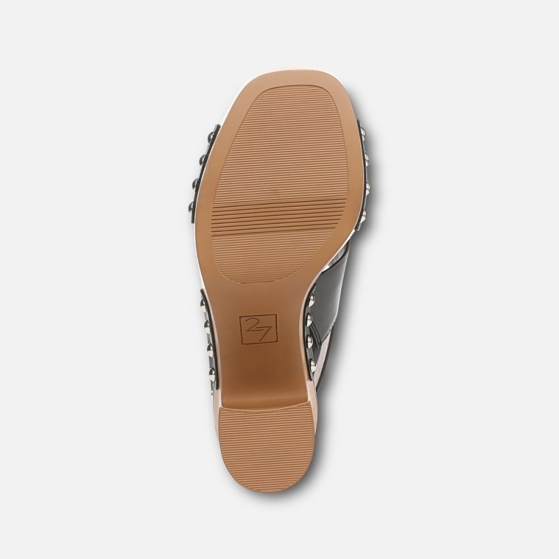 Naturalizer 27 EDIT Kirsten Platform Slingback Womens Black Platforms KL76-3186K2