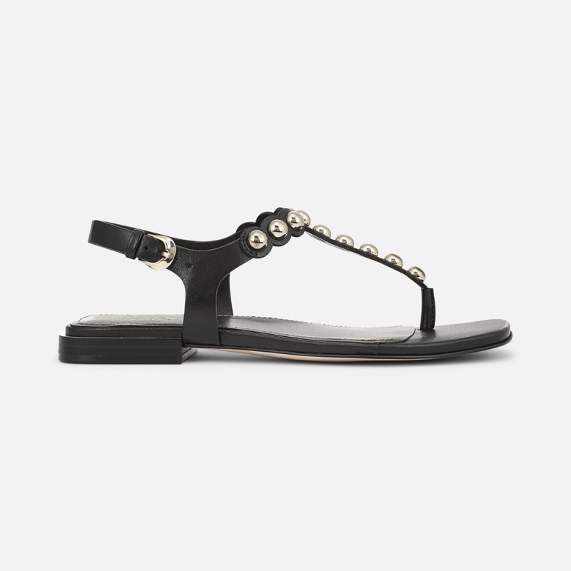 Naturalizer 27 EDIT Nara Sandal Womens Black Flat Sandals VA21-2441A3