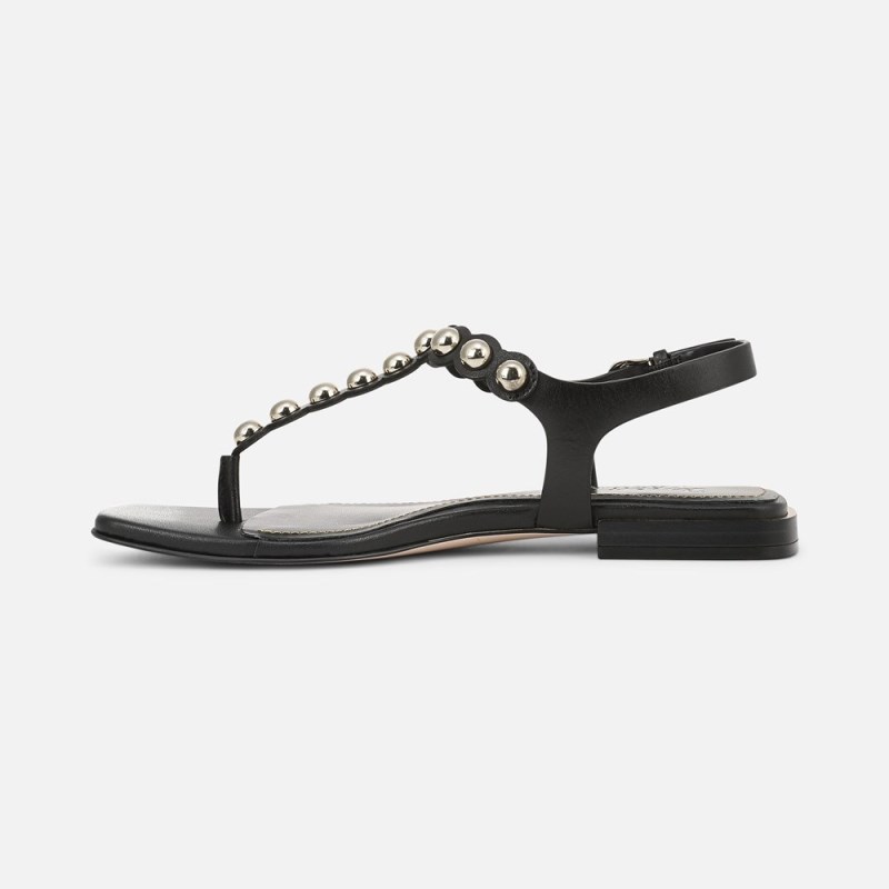 Naturalizer 27 EDIT Nara Sandal Womens Black Flat Sandals VA21-2441A3