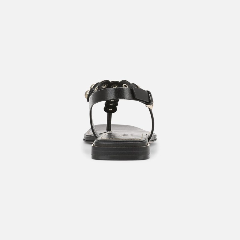Naturalizer 27 EDIT Nara Sandal Womens Black Flat Sandals VA21-2441A3