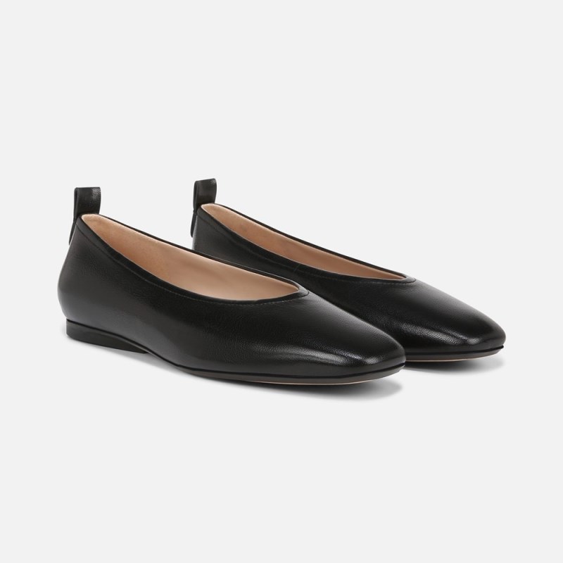 Naturalizer 27 Edit Carla Flat Womens Black Ballet Flats HB71-7341H1