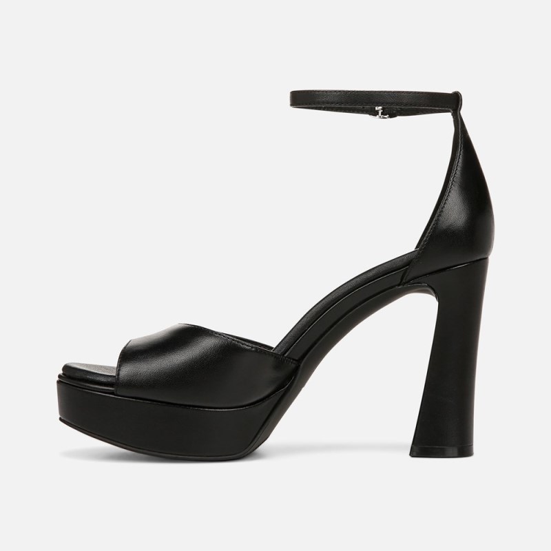 Naturalizer 27 Edit Delphie Dress Sandal Womens Black Heeled Sandals YC34-9774X4