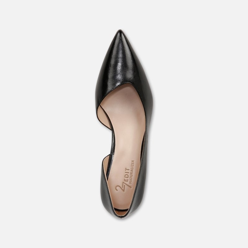 Naturalizer 27 Edit Faith Pump Womens Black Pumps IY08-9698C8