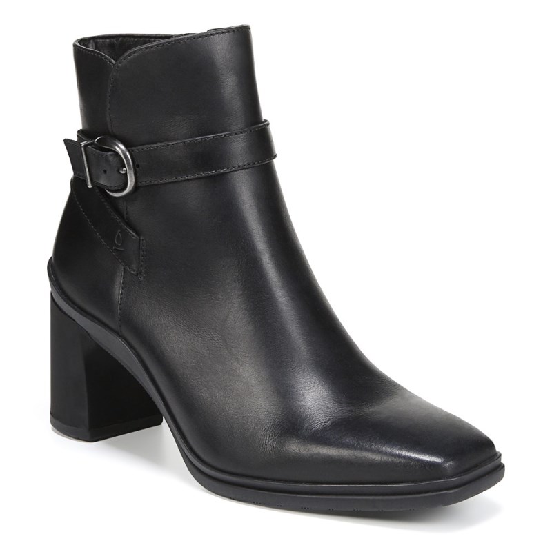 Naturalizer Aimee Weatherproof Ankle Boot Womens Black Booties YI71-5721X7
