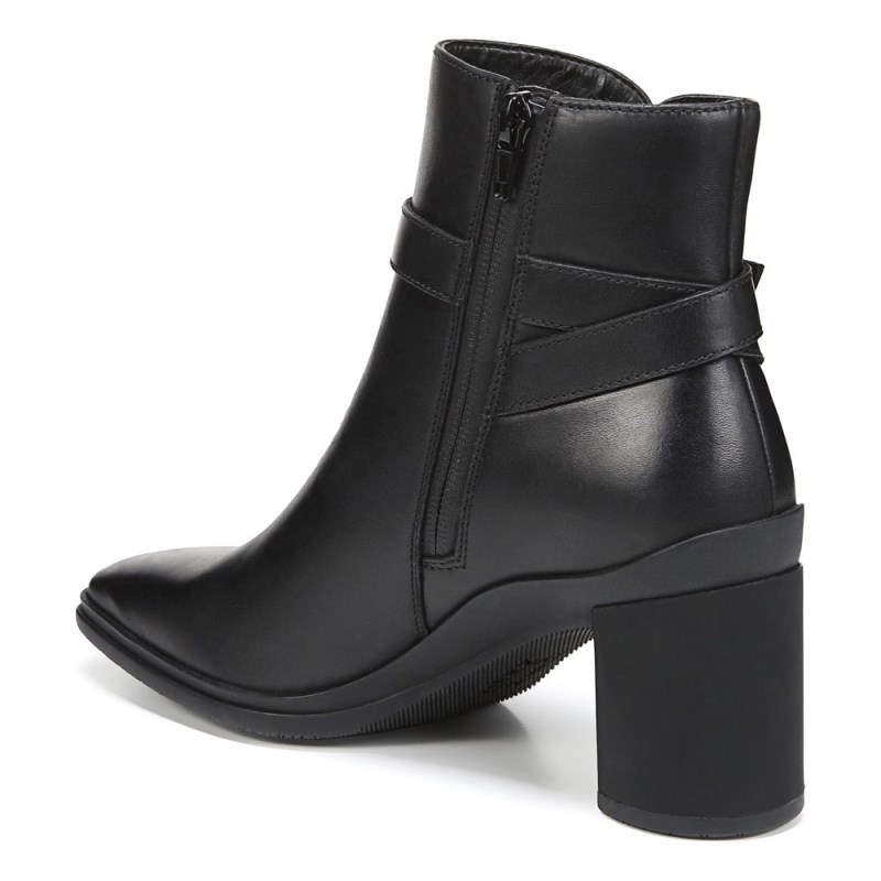 Naturalizer Aimee Weatherproof Ankle Boot Womens Black Booties YI71-5721X7