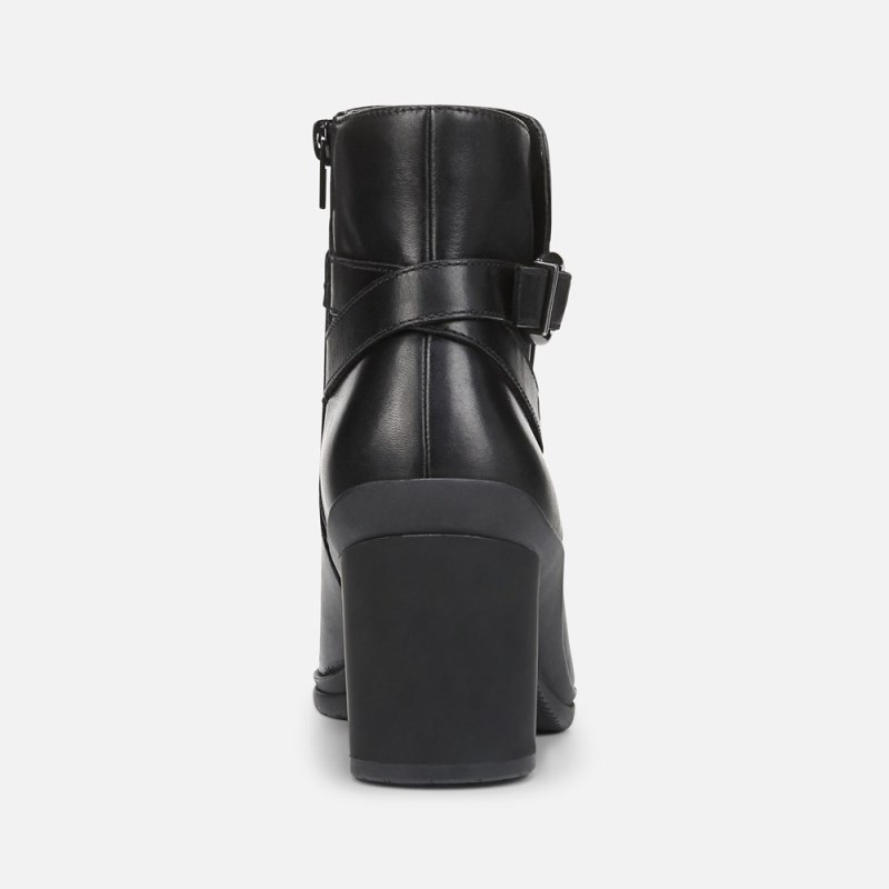 Naturalizer Aimee Weatherproof Ankle Boot Womens Black Booties YI71-5721X7
