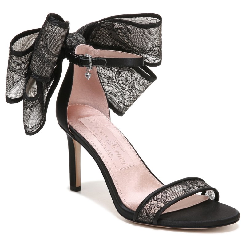 Naturalizer Amour Dress Sandal Womens Black Heeled Sandals FM22-3782B0
