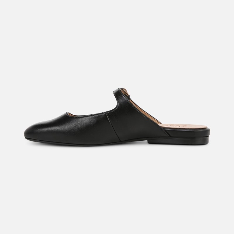 Naturalizer Apple Mary Jane Mule Womens Black Mules VI78-7758H8