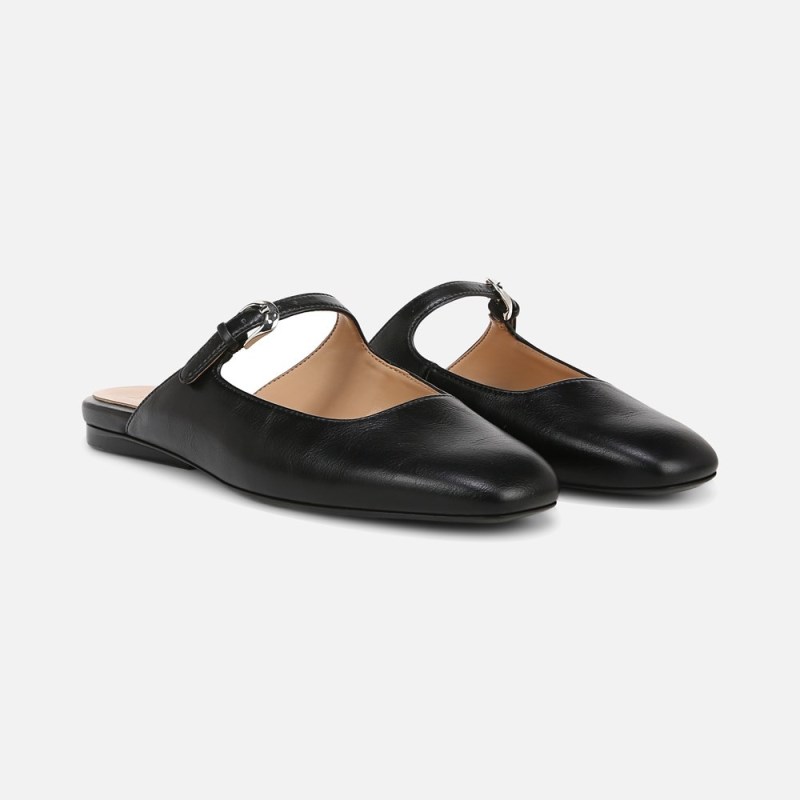 Naturalizer Apple Mary Jane Mule Womens Black Mules VI78-7758H8