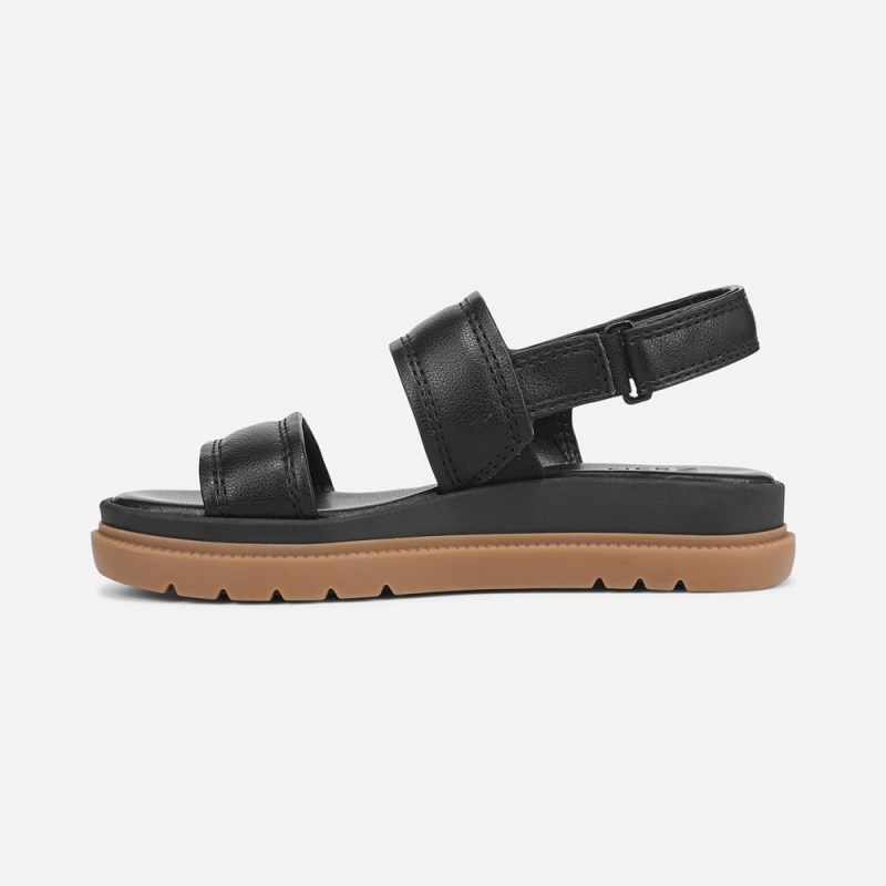 Naturalizer Attract Sandal Womens Black Platform Sandals OK02-1692C8
