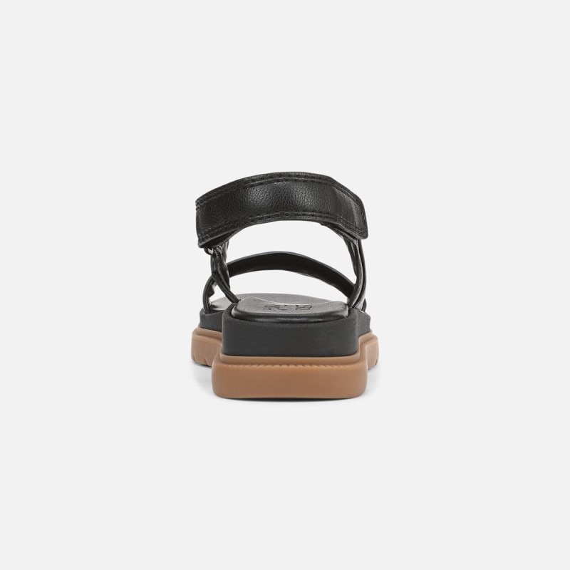 Naturalizer Attract Sandal Womens Black Platform Sandals OK02-1692C8