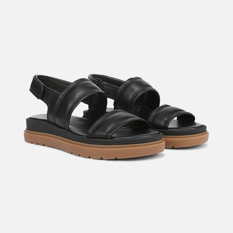 Naturalizer Attract Sandal Womens Black Platform Sandals OK02-1692C8