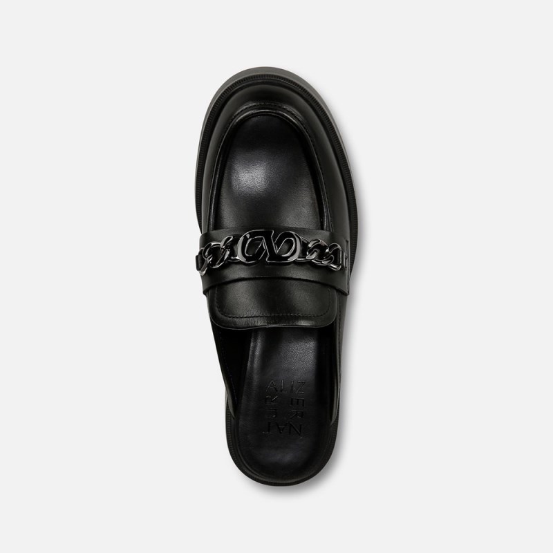 Naturalizer Ayden Mule Womens Black Loafers QY96-5836V8
