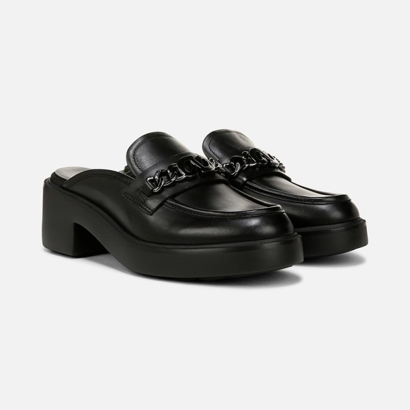 Naturalizer Ayden Mule Womens Black Loafers QY96-5836V8