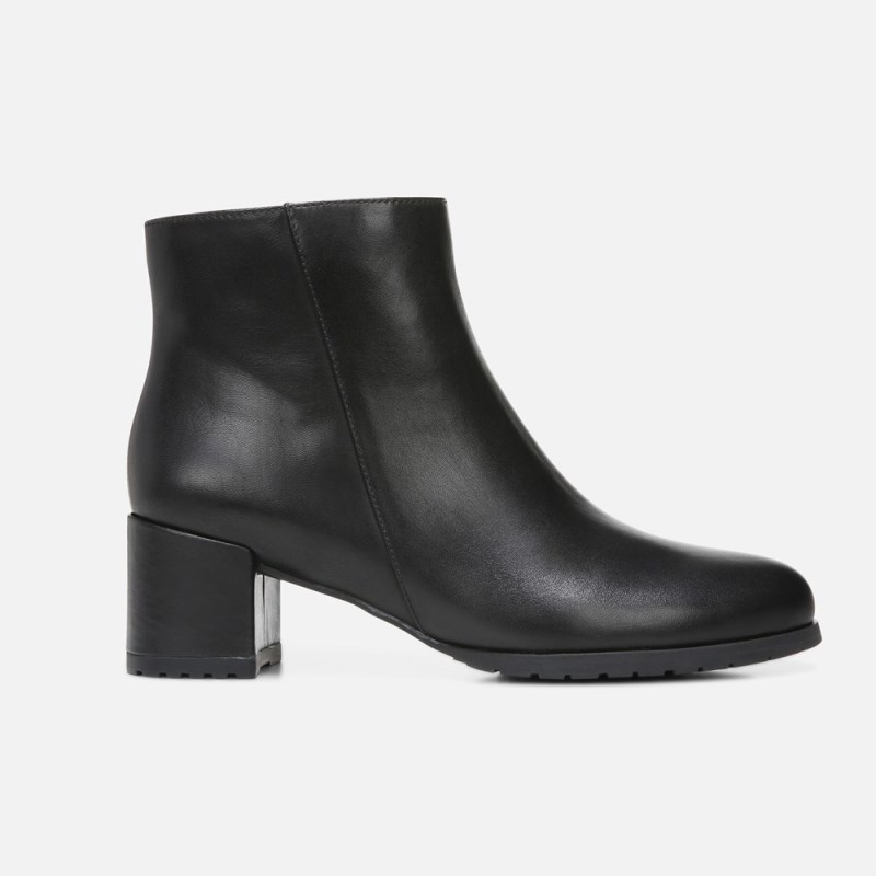 Naturalizer Bay Weatherproof Bootie Womens Black Booties DQ33-4663S9