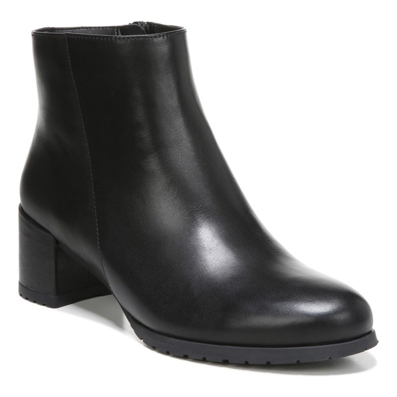 Naturalizer Bay Weatherproof Bootie Womens Black Booties DQ33-4663S9