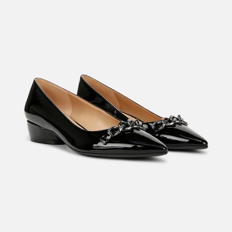 Naturalizer Becca Flat Womens Black Pointed Toe QG93-7393D2