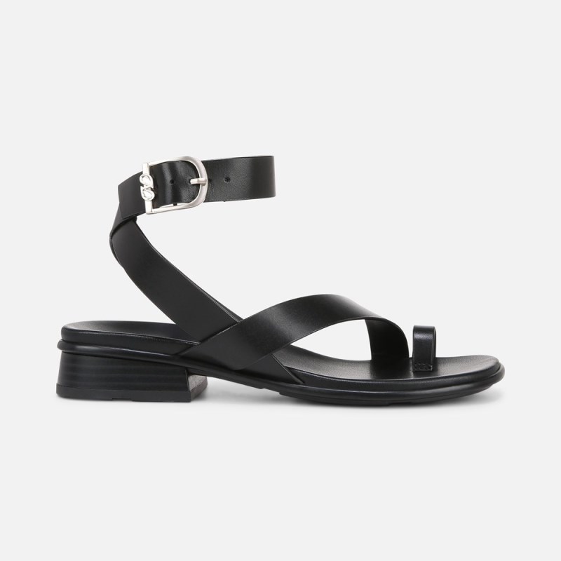 Naturalizer Birch Sandal Womens Black Flat Sandals EC48-4228V6