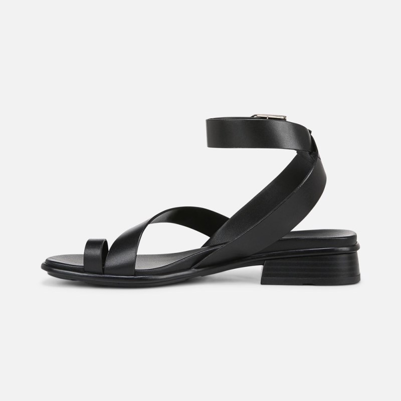 Naturalizer Birch Sandal Womens Black Flat Sandals EC48-4228V6