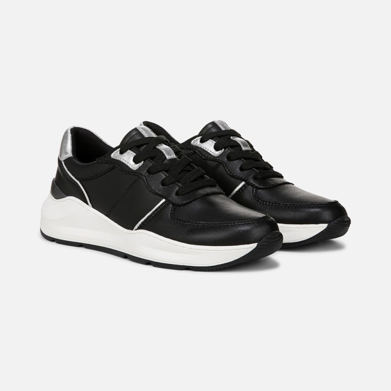 Naturalizer Blossom Lace-up Sneaker Womens Black Lace Up Sneakers DA65-9025N1