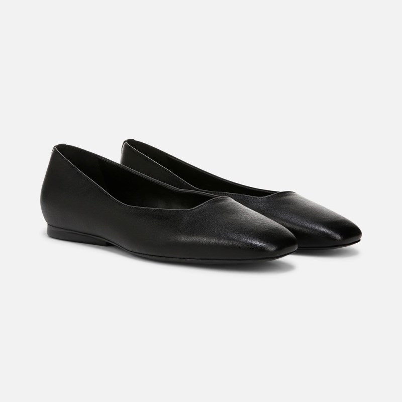 Naturalizer Chelsea Ballet Flat Womens Black Ballet Flats WD77-8987Y1