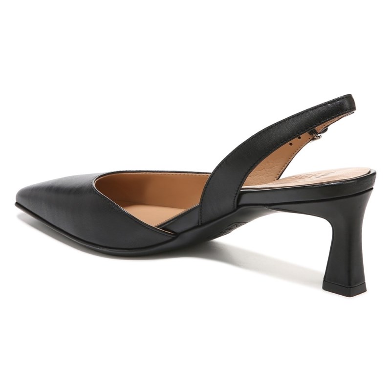 Naturalizer Dalary Slingback Pump Womens Black Pumps UE49-5689V5