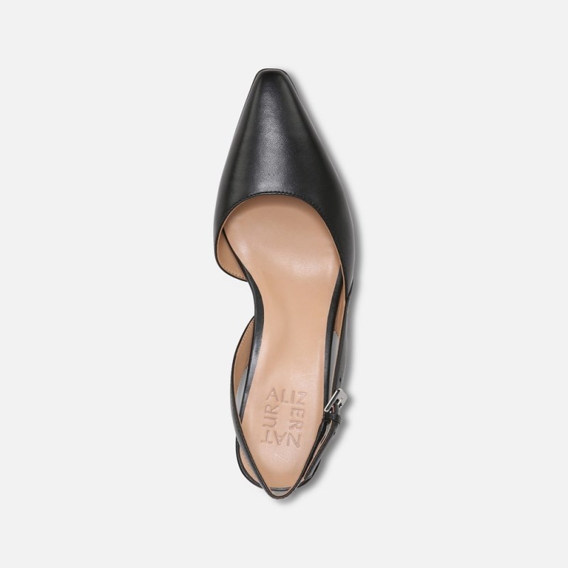 Naturalizer Dalary Slingback Pump Womens Black Pumps UE49-5689V5