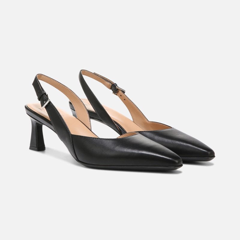 Naturalizer Dalary Slingback Pump Womens Black Pumps UE49-5689V5