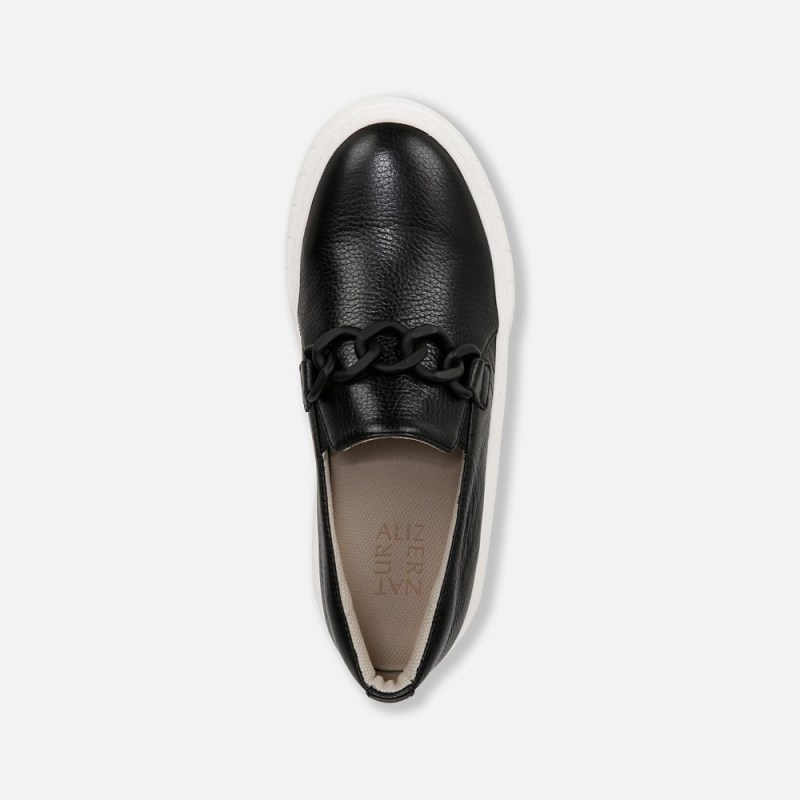 Naturalizer Daphne Slip on Sneaker Womens Black Slip On Sneakers XY44-2784H2