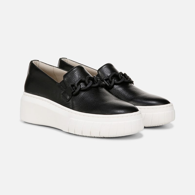 Naturalizer Daphne Slip on Sneaker Womens Black Slip On Sneakers XY44-2784H2