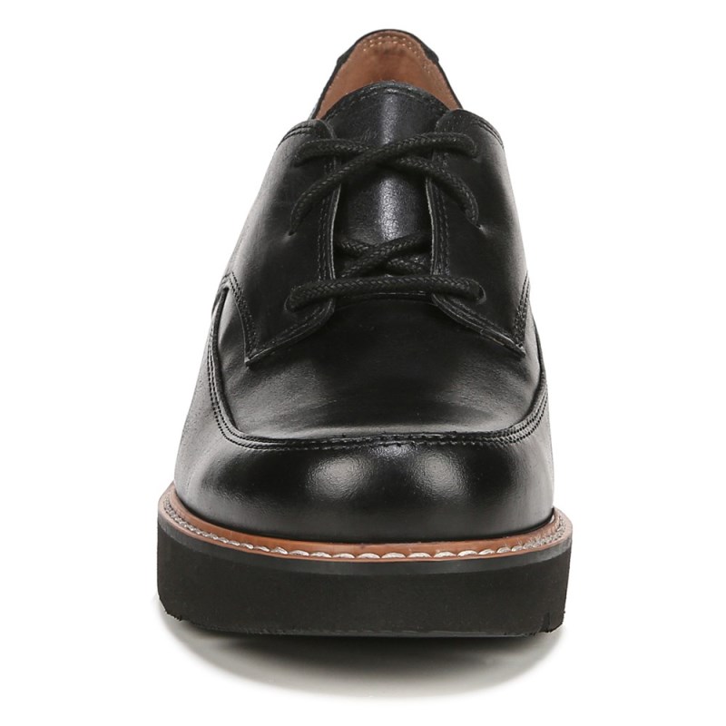 Naturalizer Darry Lace Oxford Womens Black Loafers TI78-0748J3