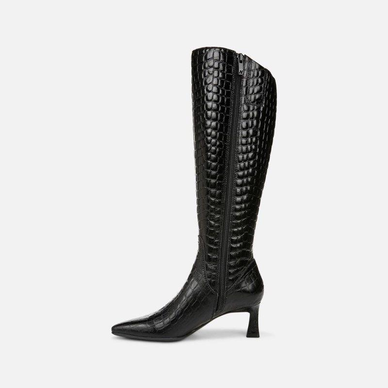 Naturalizer Deesha Narrow Calf Knee High Boot Womens Black Knee High Boots DR90-7250D5
