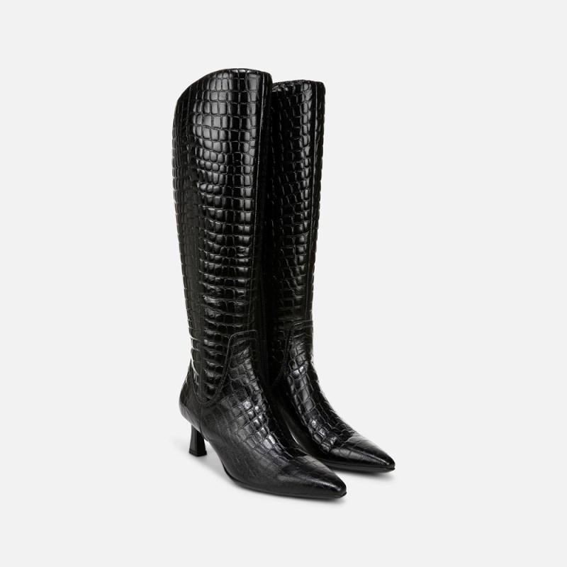 Naturalizer Deesha Narrow Calf Knee High Boot Womens Black Knee High Boots DR90-7250D5