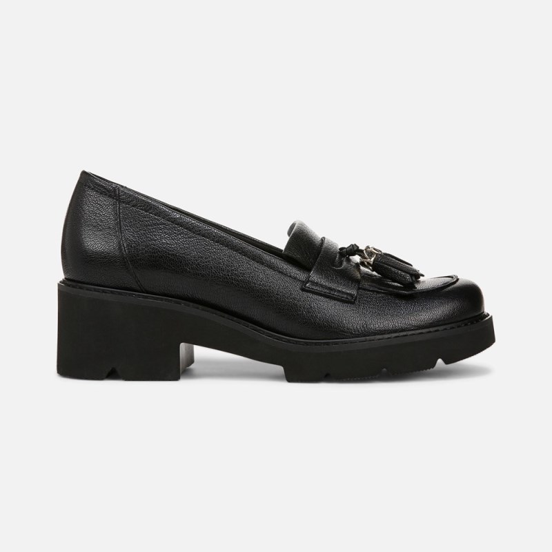 Naturalizer Desmond Lug Loafer Womens Black Loafers EU17-5137C5