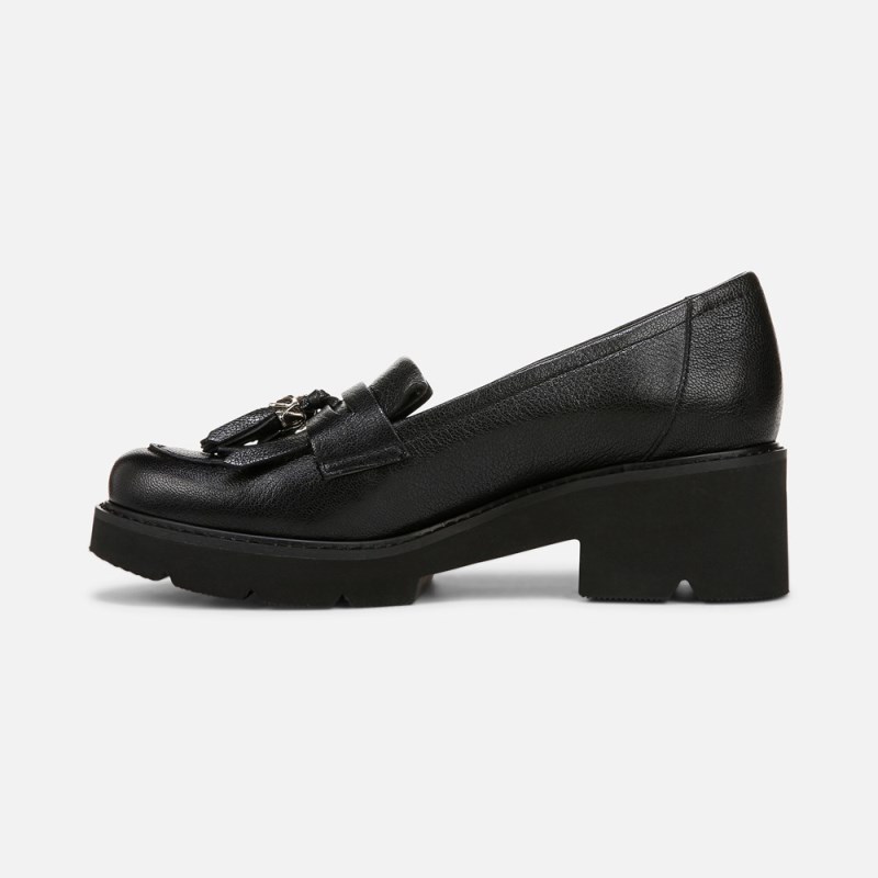 Naturalizer Desmond Lug Loafer Womens Black Loafers EU17-5137C5