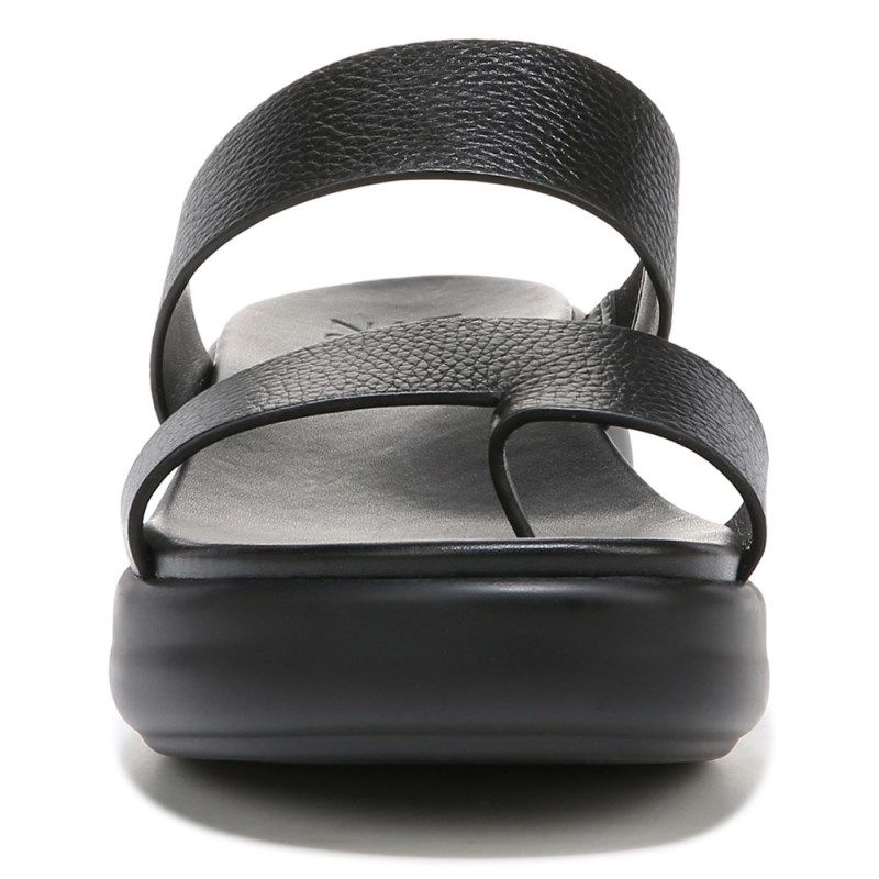 Naturalizer Drift 2 Sandal Womens Black Platform Sandals KY94-5244R5