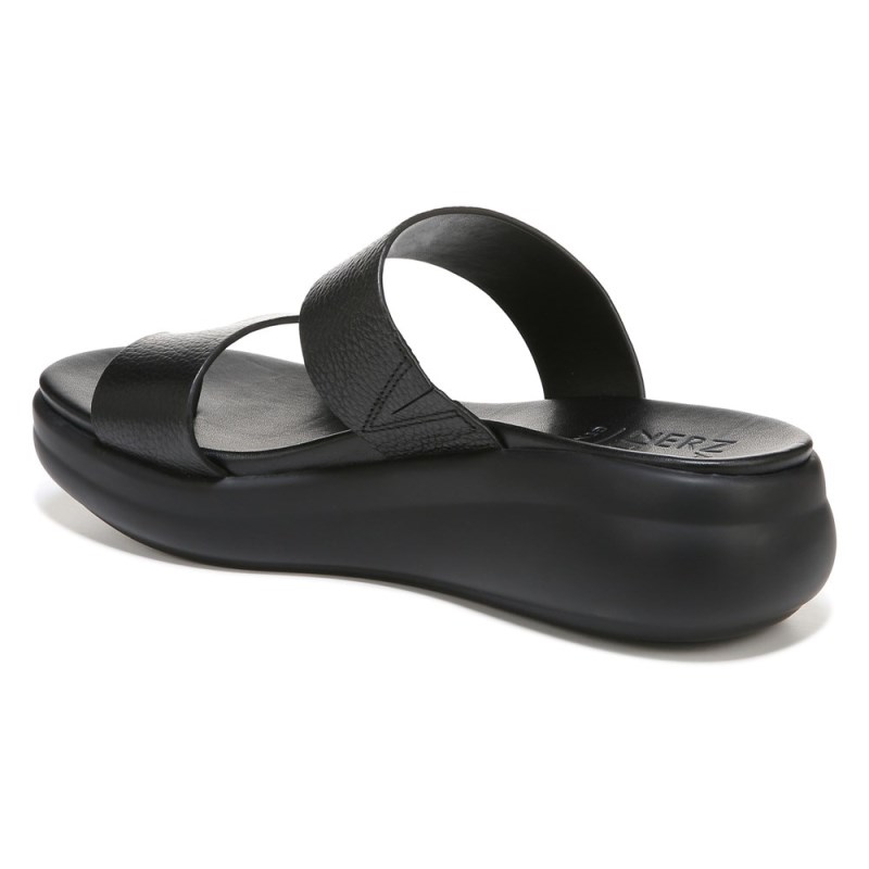 Naturalizer Drift 2 Sandal Womens Black Platform Sandals KY94-5244R5