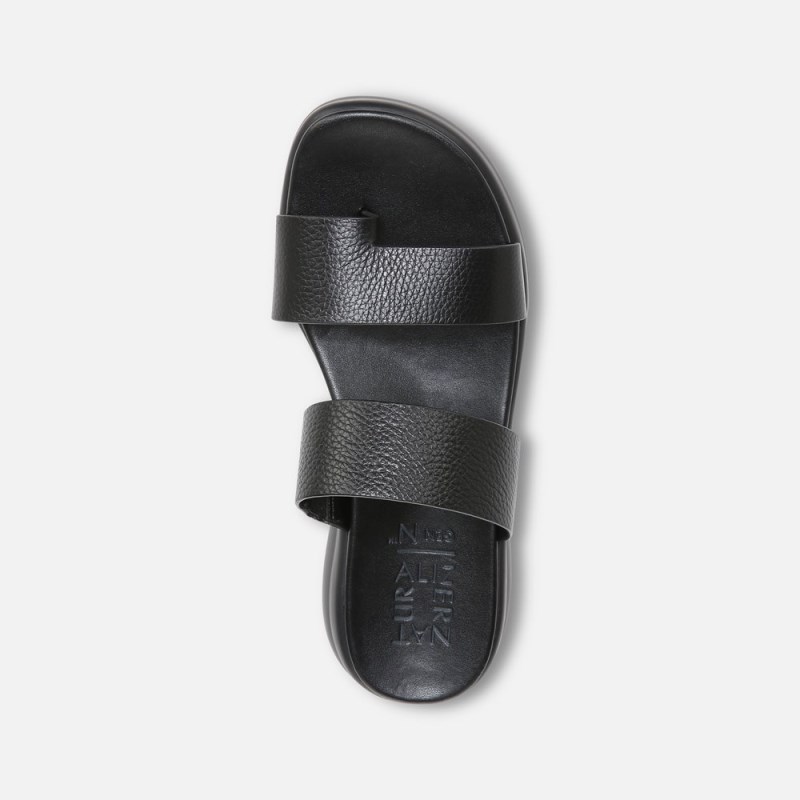 Naturalizer Drift 2 Sandal Womens Black Platform Sandals KY94-5244R5