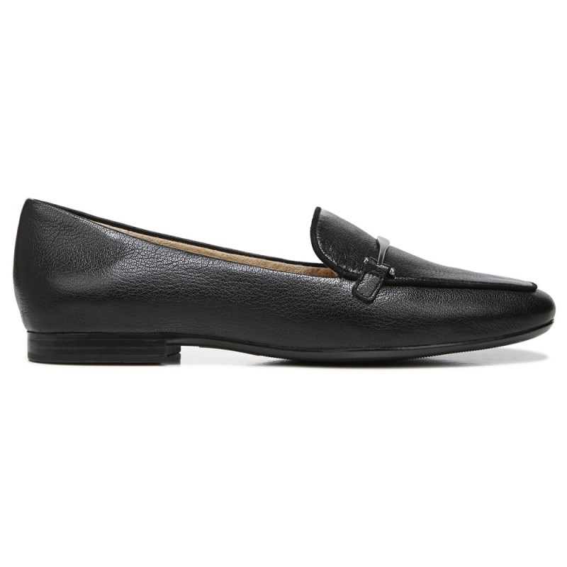 Naturalizer EMILINE L FLAT Womens Black Loafers KD73-9463F8