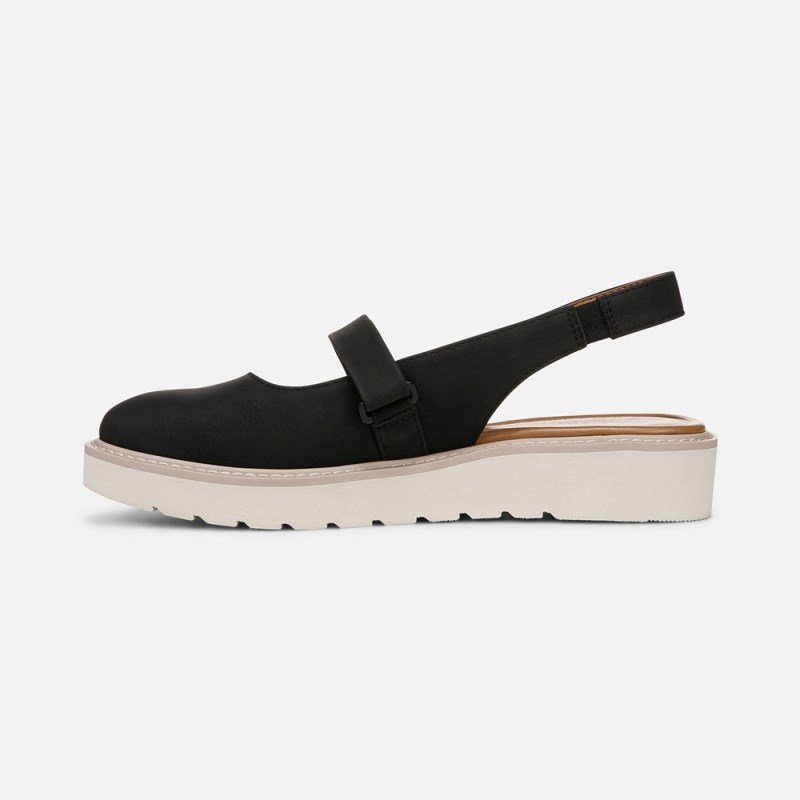 Naturalizer Edison Slingback Mary Jane Womens Black Slingbacks YV64-7084L8