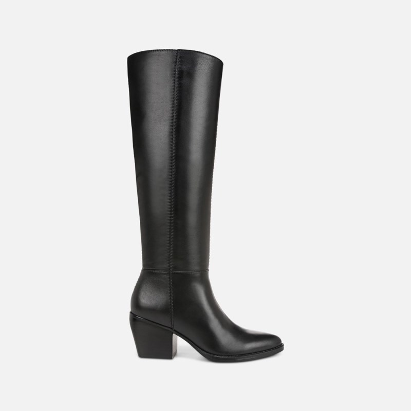 Naturalizer Fae Wide Calf Knee High Boot Womens Black Knee High Boots YR13-0043Z1