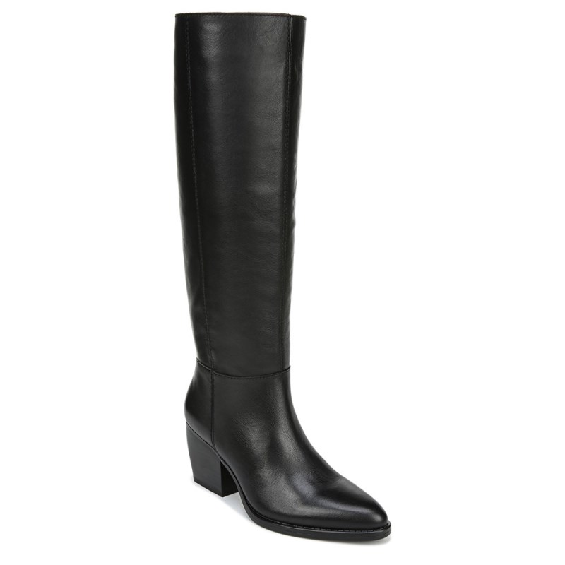 Naturalizer Fae Wide Calf Knee High Boot Womens Black Knee High Boots YR13-0043Z1