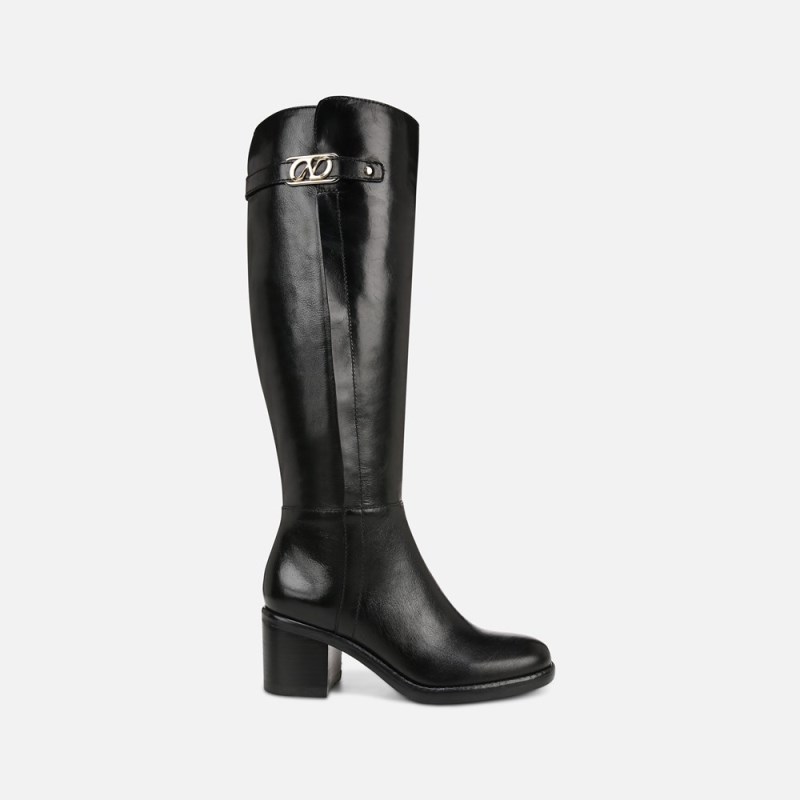 Naturalizer Fannie Knee High Boot Womens Black Knee High Boots JA45-5165C1