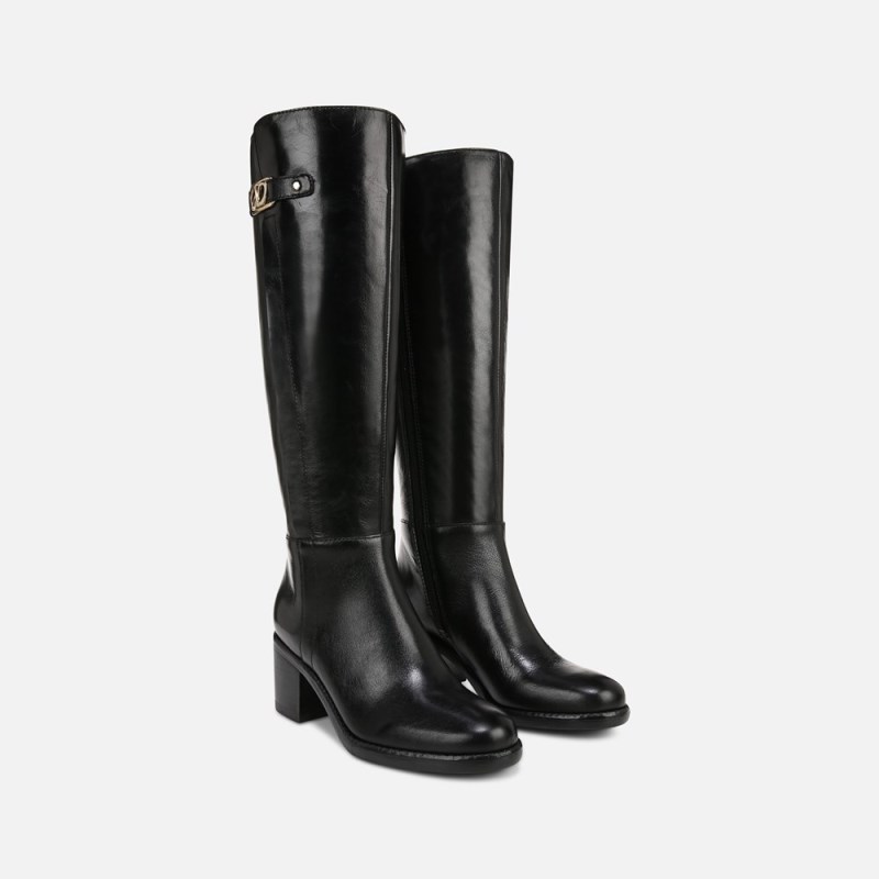 Naturalizer Fannie Knee High Boot Womens Black Knee High Boots JA45-5165C1