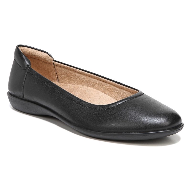 Naturalizer Flexy Flat Womens Black Ballet Flats WD50-9370L1