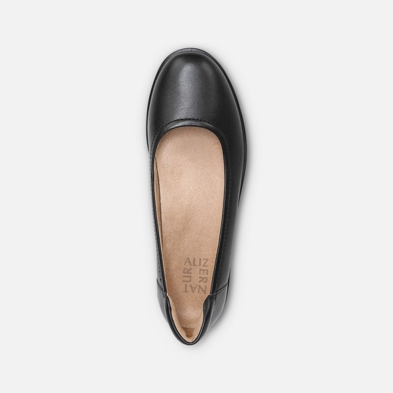 Naturalizer Flexy Flat Womens Black Ballet Flats WD50-9370L1