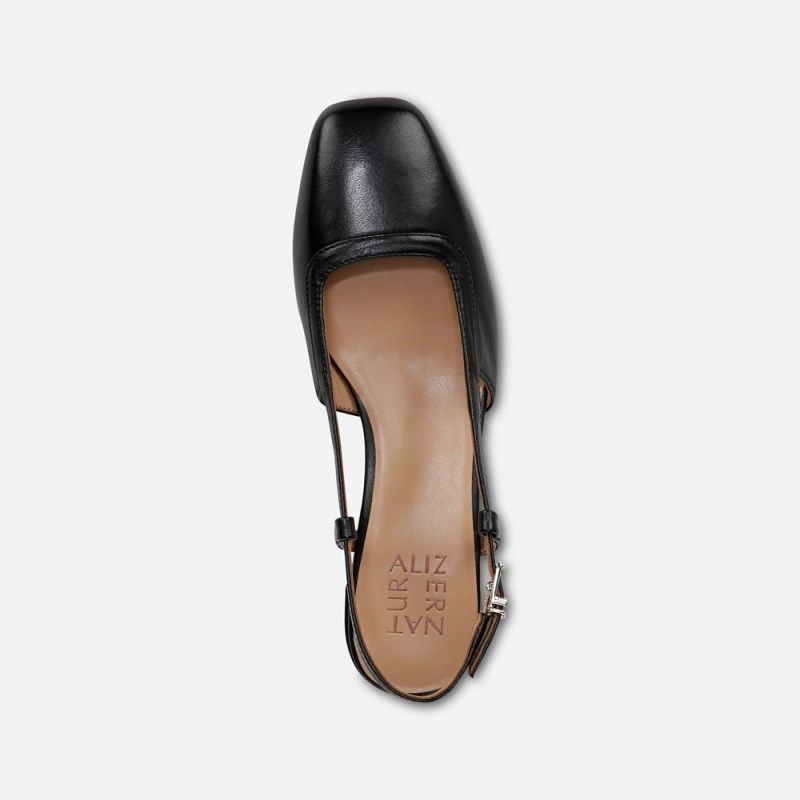 Naturalizer Harper Slingback Womens Black Slingbacks OK37-3517T3